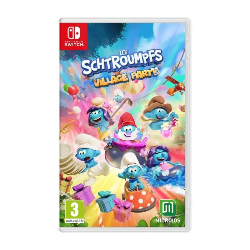 Les Schtroumpfs Village Party - Jeu Nintendo Switch Les Schtroumpfs Village Party - Jeu Nintendo Switch