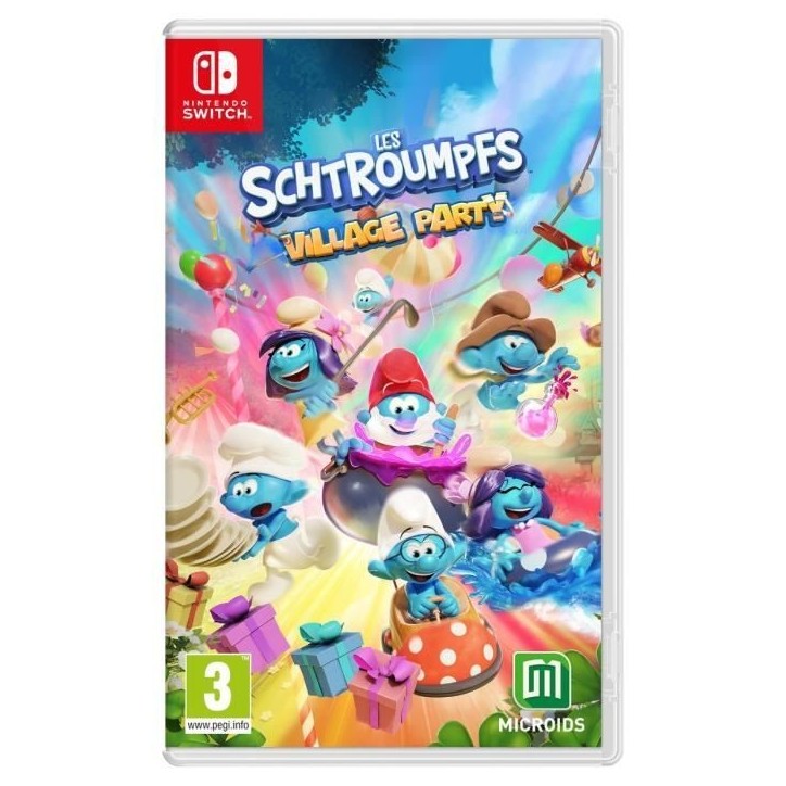 Les Schtroumpfs Village Party - Jeu Nintendo Switch