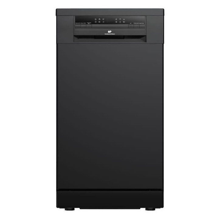 Lave-vaisselle pose libre - CONTINENTAL EDISON - CELV1145B - 11 couverts - 45 cm - 45 dB - Noir Lave-vaisselle pose libre - CONTINENTAL EDISON - CELV1145B - 11 couverts - 45 cm - 45 dB - Noir