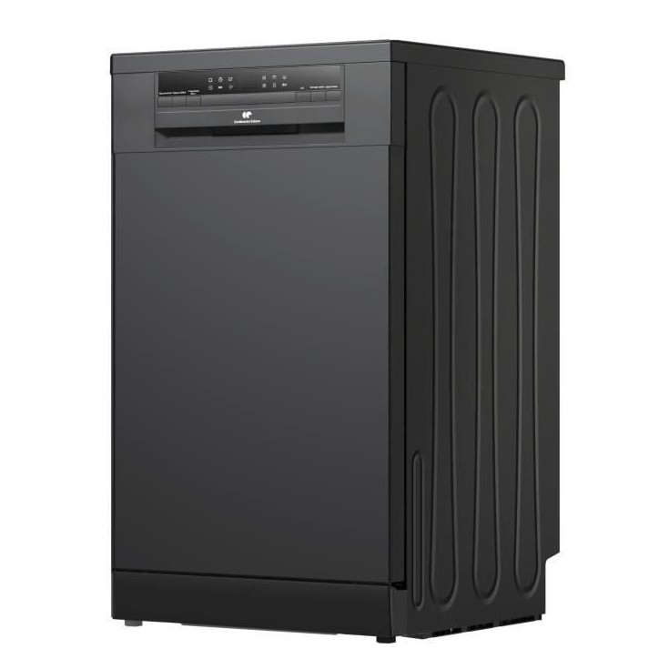Lave-vaisselle pose libre - CONTINENTAL EDISON - CELV1145B - 11 couverts - 45 cm - 45 dB - Noir Lave-vaisselle pose libre - CONTINENTAL EDISON - CELV1145B - 11 couverts - 45 cm - 45 dB - Noir