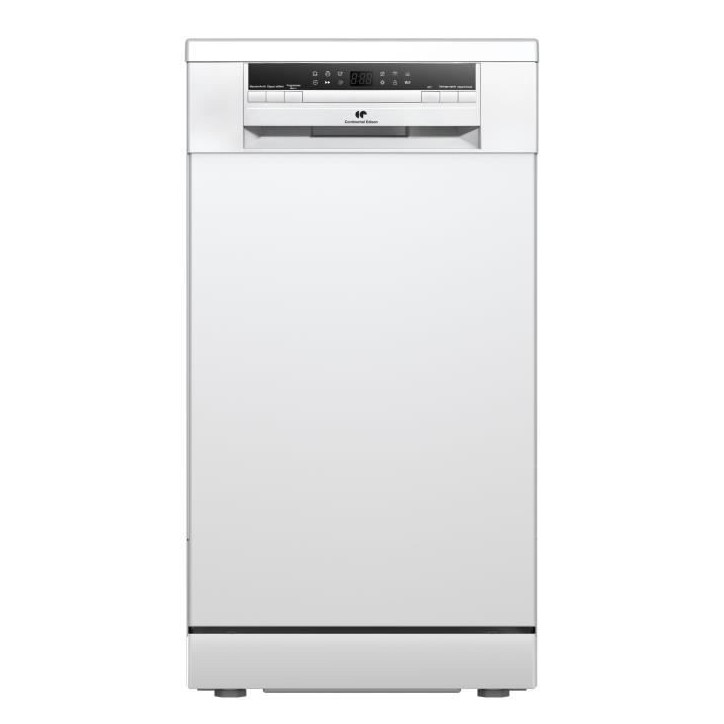 Lave-vaisselle pose libre - CONTINENTAL EDISON - CELV1145W - 11 couverts - 45 cm - 45 dB - Blanc Lave-vaisselle pose libre - CONTINENTAL EDISON - CELV1145W - 11 couverts - 45 cm - 45 dB - Blanc