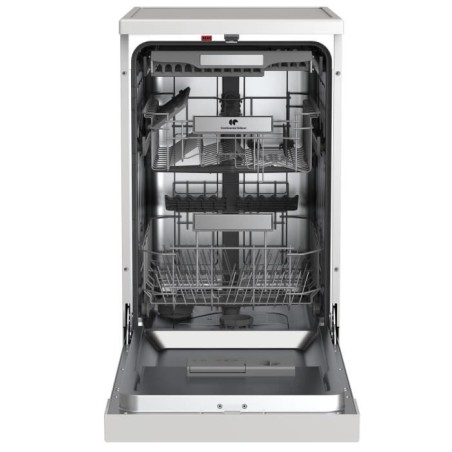 Lave-vaisselle pose libre - CONTINENTAL EDISON - CELV1145W - 11 couverts - 45 cm - 45 dB - Blanc