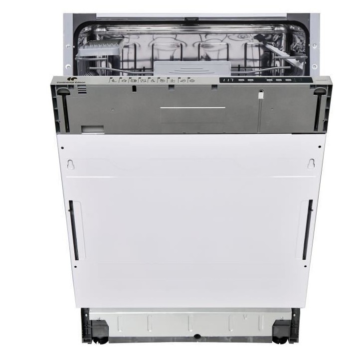 Lave-vaisselle encastrable CONTINENTAL EDISON - 14 couverts - Largeur 59,8 cm - Classe D - moteur induction - 42 dB - Blanc Lave-vaisselle encastrable CONTINENTAL EDISON - 14 couverts - Largeur 59,8 cm - Classe D - moteur induction - 42 dB - Blanc