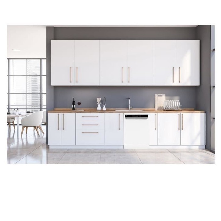 Lave-vaisselle pose libre CONTINENTAL EDISON - 15 couverts - Largeur 59,8 cm - Classe D - moteur induction - 39 dB - Blanc Lave-vaisselle pose libre CONTINENTAL EDISON - 15 couverts - Largeur 59,8 cm - Classe D - moteur induction - 39 dB - Blanc