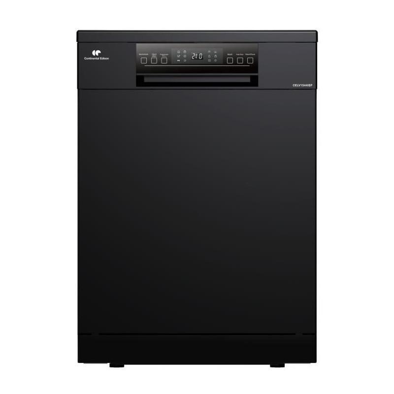 Lave-vaisselle pose-libre - CONTINENTAL EDISON - CELV1544IBP - 15 couv Lave-vaisselle pose-libre - CONTINENTAL EDISON - CELV1544IBP - 15 couv