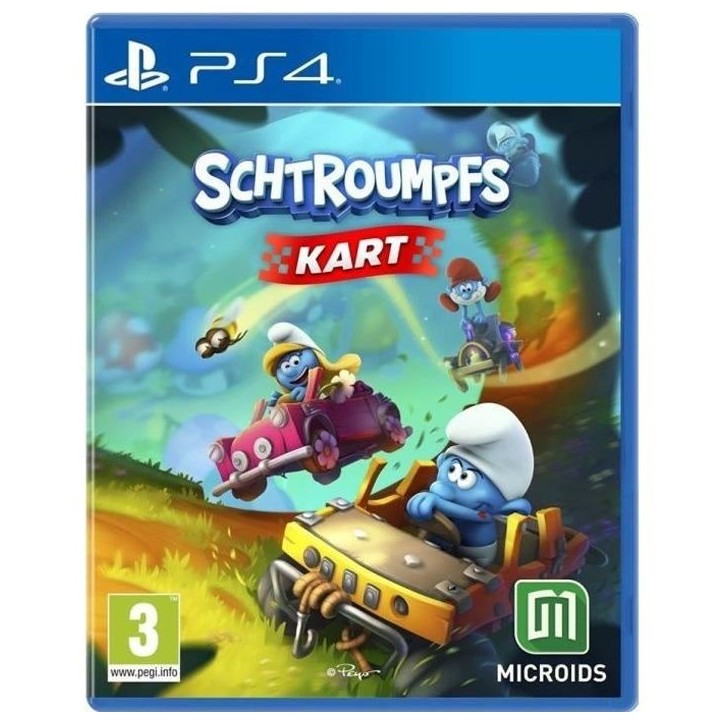 Schtroumpfs Kart - Jeu PS4 Schtroumpfs Kart - Jeu PS4