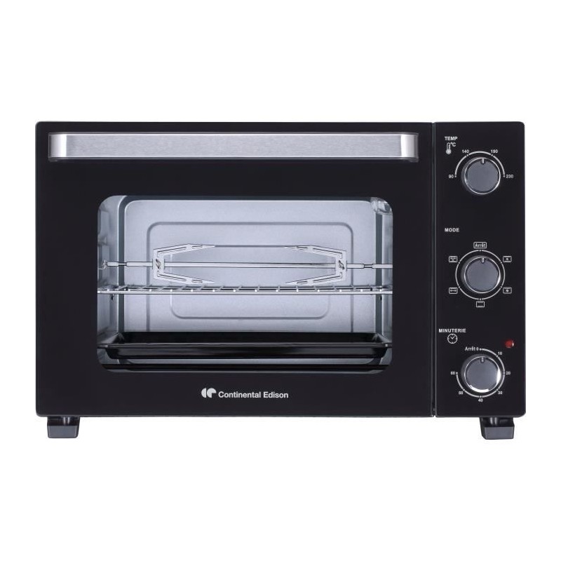 CONTINENTAL EDISON CEMF35B4 - Minifour électrique 35L noir - 1500W - CONTINENTAL EDISON CEMF35B4 - Minifour électrique 35L noir - 1500W -