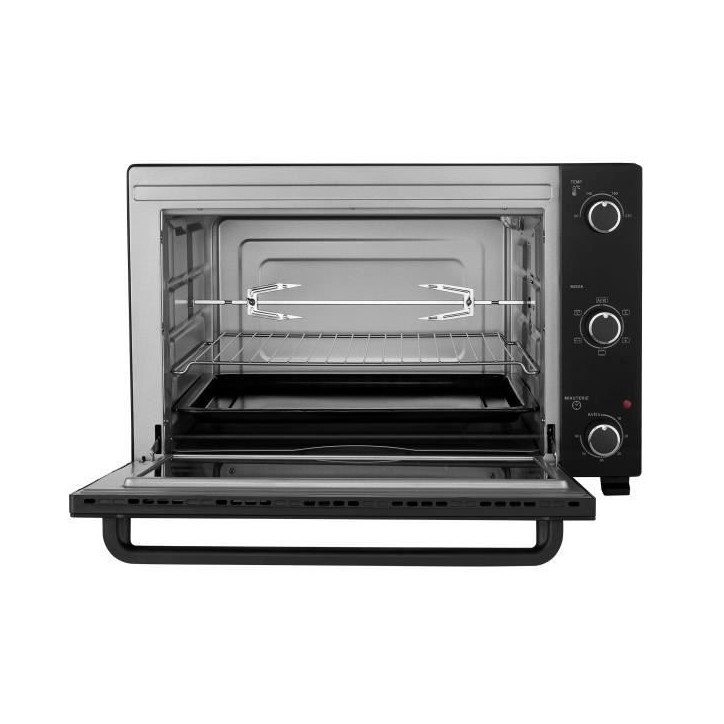 Minifour électrique - Chaleur tournante - CONTINENTAL EDISON - CEMF60B3 - Noir - L60 x H39 x P 48 cm Minifour électrique - Chaleur tournante - CONTINENTAL EDISON - CEMF60B3 - Noir - L60 x H39 x P 48 cm
