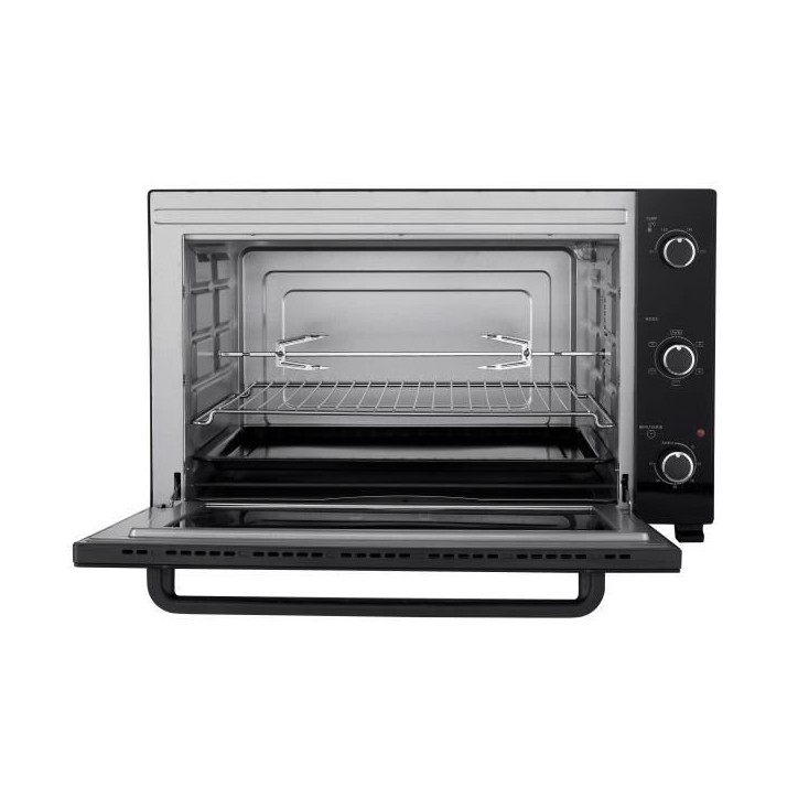 Minifour électrique -Chaleur tournante- CONTINENTAL EDISON - CEMF80B - Noir - L68 x H42,8 x P 48 cm