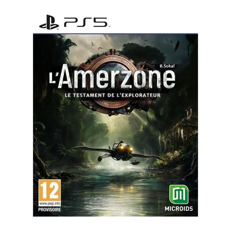 L'Amerzone: Le Testament de l'Explorateur - Jeu PS5 L'Amerzone: Le Testament de l'Explorateur - Jeu PS5