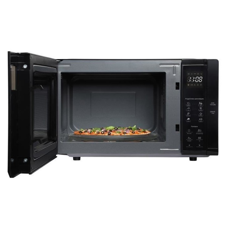 Micro-ondes - CONTINENTAL EDISON - CEMO23BG - Gril - Noir - 1280 W - L48 x H29,3 x P33,7 cm - 23 L Micro-ondes - CONTINENTAL EDISON - CEMO23BG - Gril - Noir - 1280 W - L48 x H29,3 x P33,7 cm - 23 L