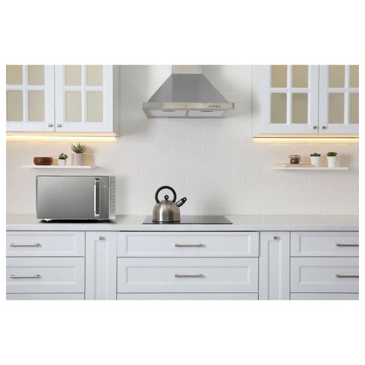 Micro-ondes CONTINENTAL EDISON - CEMO23UX042 - l44 x L 54 x H33 cm - Mono fonction Micro-ondes CONTINENTAL EDISON - CEMO23UX042 - l44 x L 54 x H33 cm - Mono fonction