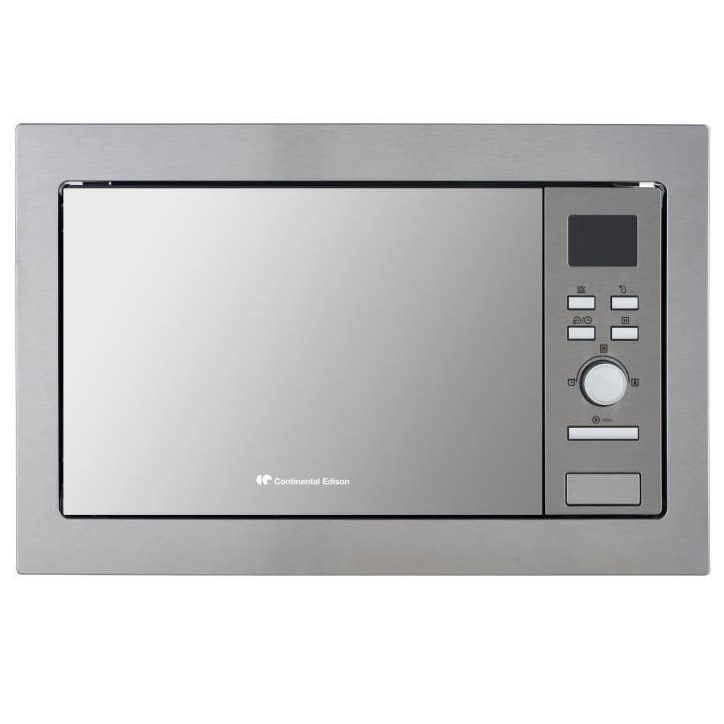 Micro-ondes grill encastrable CONTINENTAL EDISON CEMO25GE2 Silver L59,5 x H38,8 x P40 cm 25L Micro-ondes grill encastrable CONTINENTAL EDISON CEMO25GE2 Silver L59,5 x H38,8 x P40 cm 25L