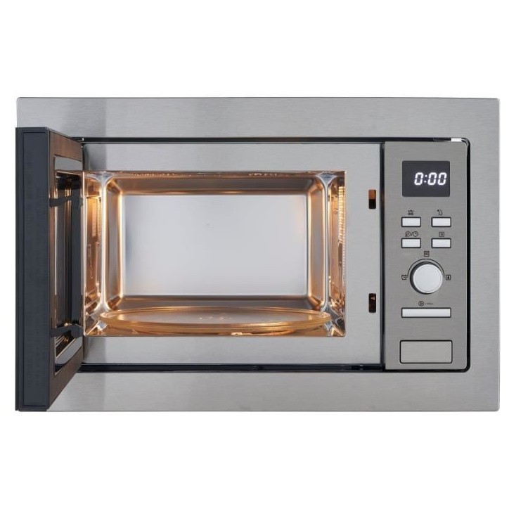 Micro-ondes grill encastrable CONTINENTAL EDISON CEMO25GE2 Silver L59,5 x H38,8 x P40 cm 25L Micro-ondes grill encastrable CONTINENTAL EDISON CEMO25GE2 Silver L59,5 x H38,8 x P40 cm 25L
