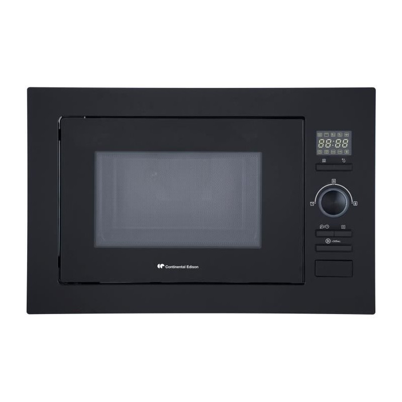 Micro-ondes grill encastrable CONTINENTAL EDISON CEMO25GEB2 Noir L59,5 Micro-ondes grill encastrable CONTINENTAL EDISON CEMO25GEB2 Noir L59,5