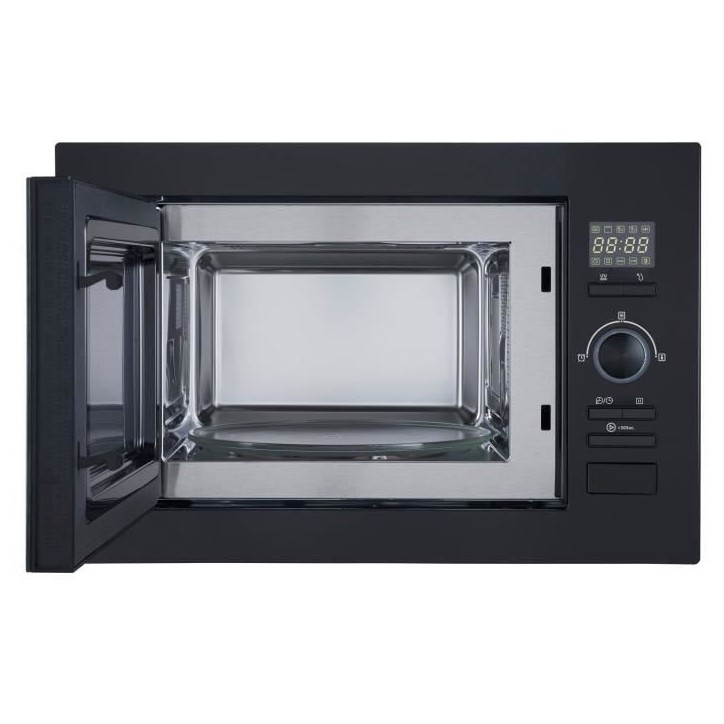 Micro-ondes grill encastrable CONTINENTAL EDISON CEMO25GEB2 Noir L59,5 x H38,8 x P40 cm 25L Micro-ondes grill encastrable CONTINENTAL EDISON CEMO25GEB2 Noir L59,5 x H38,8 x P40 cm 25L