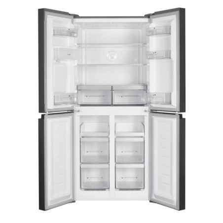 Réfrigérateur Continental Edison - CERA4D464IX - multi portes - 464L - Total No Frost (Sans givre)- L79 cm x H 180 cm - Inox