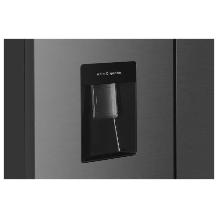 Réfrigérateur Continental Edison - CERA4D464IX - multi portes - 464L - Total No Frost (Sans givre)- L79 cm x H 180 cm - Inox