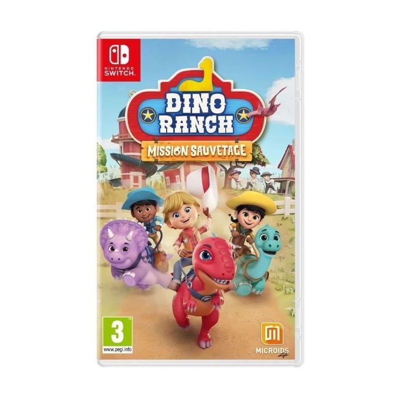 Dino Ranch Mission Sauvetage - Jeu Nintendo Switch Dino Ranch Mission Sauvetage - Jeu Nintendo Switch