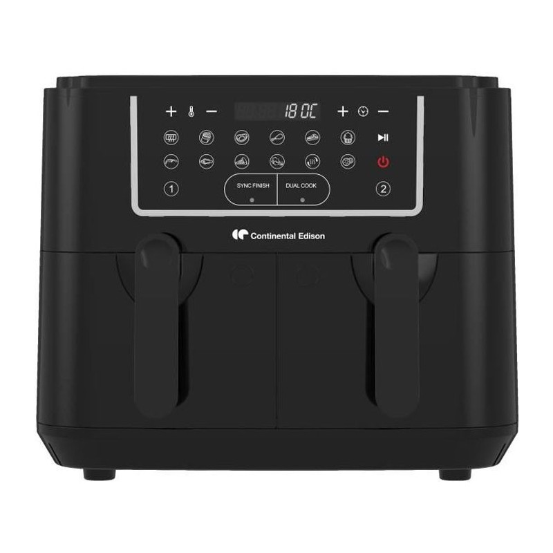 Airfryer Friteuse a Air Sans huile CONTINENTAL EDISON - CERFRSH24002CB Airfryer Friteuse a Air Sans huile CONTINENTAL EDISON - CERFRSH24002CB