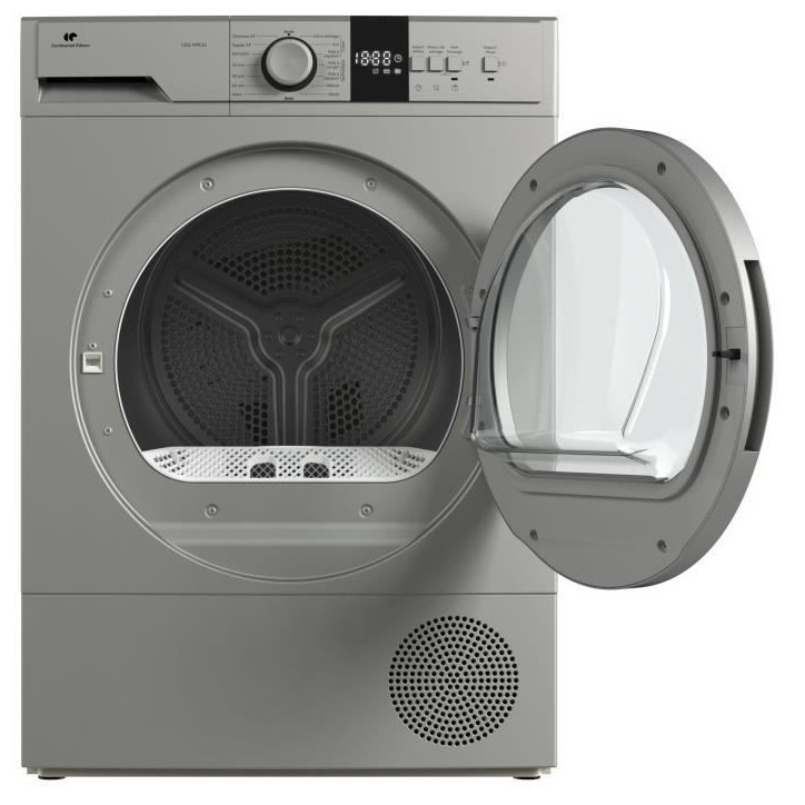 Seche-linge pompe a chaleur CONTINENTAL EDISON CESL10PCS2 - 10 kg - 60 cm - Classe E - Silver Seche-linge pompe a chaleur CONTINENTAL EDISON CESL10PCS2 - 10 kg - 60 cm - Classe E - Silver