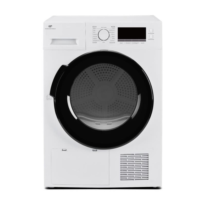 Seche-linge pompe a chaleur CONTINENTAL EDISON CESL8PCWD - 8 kg - 60 c Seche-linge pompe a chaleur CONTINENTAL EDISON CESL8PCWD - 8 kg - 60 c