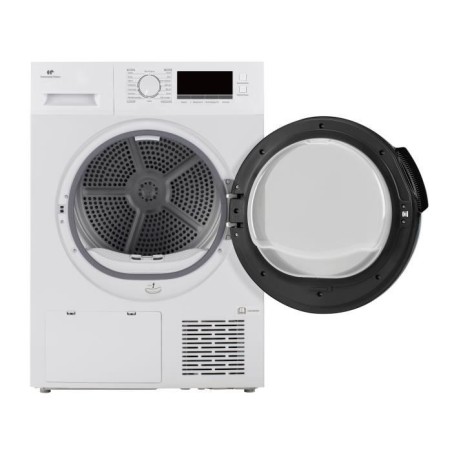 Seche-linge pompe a chaleur CONTINENTAL EDISON CESL8PCWD - 8 kg - 60 cm - Classe D - Blanc