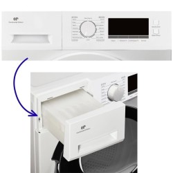 Seche-linge pompe a chaleur CONTINENTAL EDISON CESL8PCWD - 8 kg - 60 c