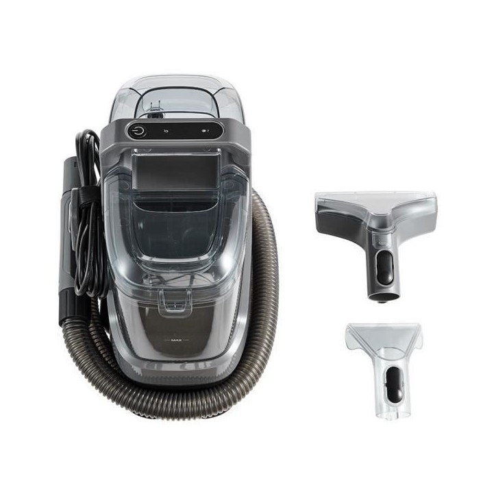 Nettoyeur Détacheur - CONTINENTAL EDISON - Canapés - Tapis - Tissu d'ameublement - 600 W - Réservoir 1,3 L - Tuyau 1,6 M