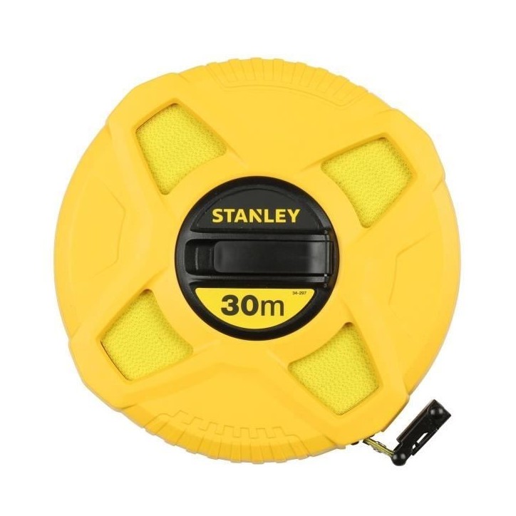 Mesure longue avec ruban fibre de verre STANLEY - 0-34-297 - 30m x 12,7mm