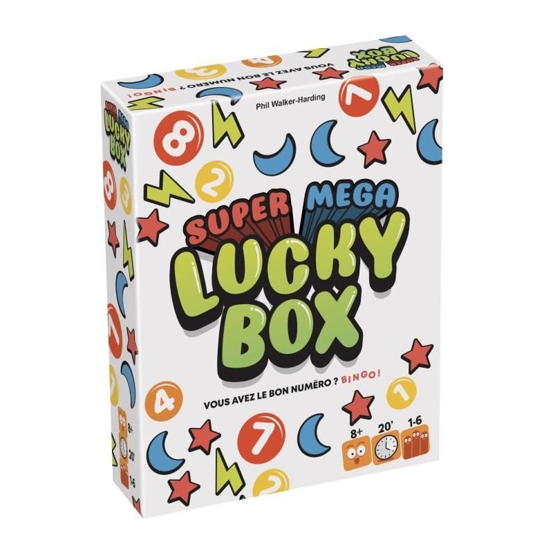 Super Méga Lucky Box - Asmodee - Jeu de société Super Méga Lucky Box - Asmodee - Jeu de société