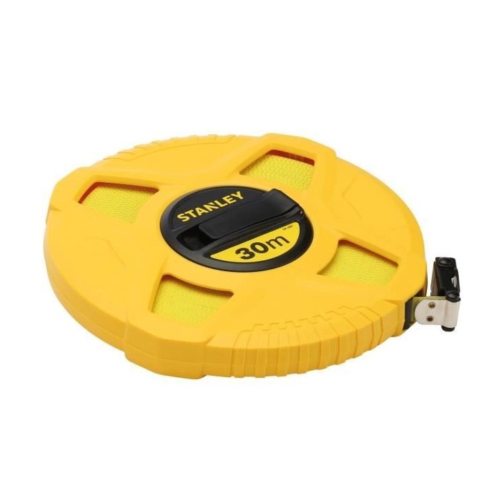 Mesure longue avec ruban fibre de verre STANLEY - 0-34-297 - 30m x 12,7mm