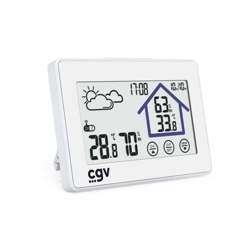 Station météo sans fil - CGV - MY METEO-1BM - Contrôle tactile - Ho