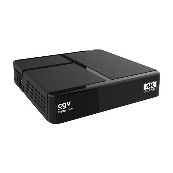 Récepteur-enregistreur TNT - CGV - ETIMO UHD1 - Ultra Haute Définition 4k - Dolby AC4 et HDR10 - Contrôle parental