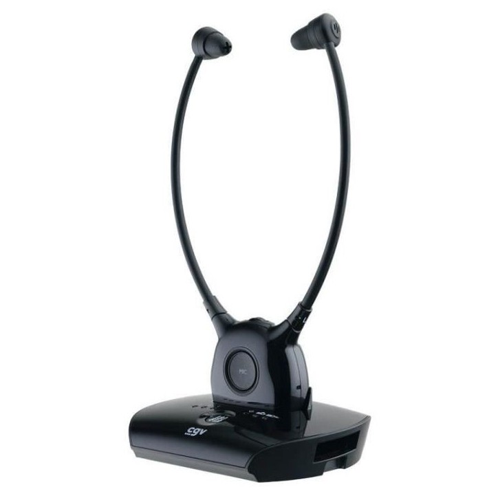 Casque sans fil Intra-auriculaire - CGV - DOLFIN ONYX - Micro intégré - Poids léger Casque sans fil Intra-auriculaire - CGV - DOLFIN ONYX - Micro intégré - Poids léger