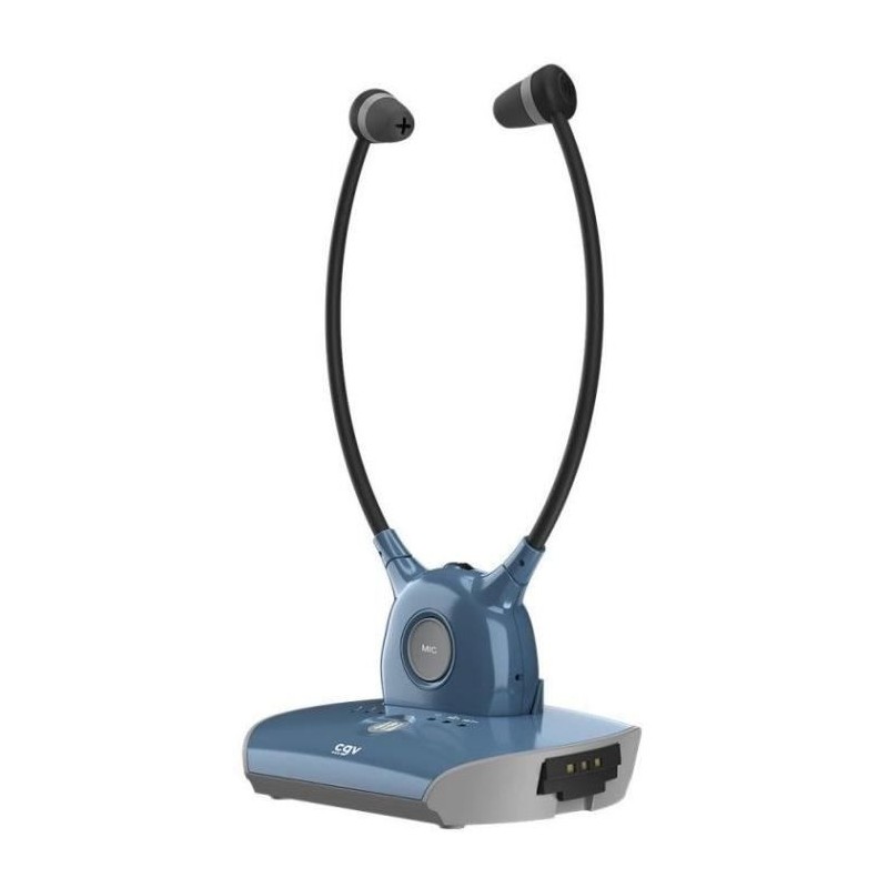 Casque sans fil TV/HIFI - CGV - DOLFIN SAPHIR - Assistant auditif - Mi Casque sans fil TV/HIFI - CGV - DOLFIN SAPHIR - Assistant auditif - Mi