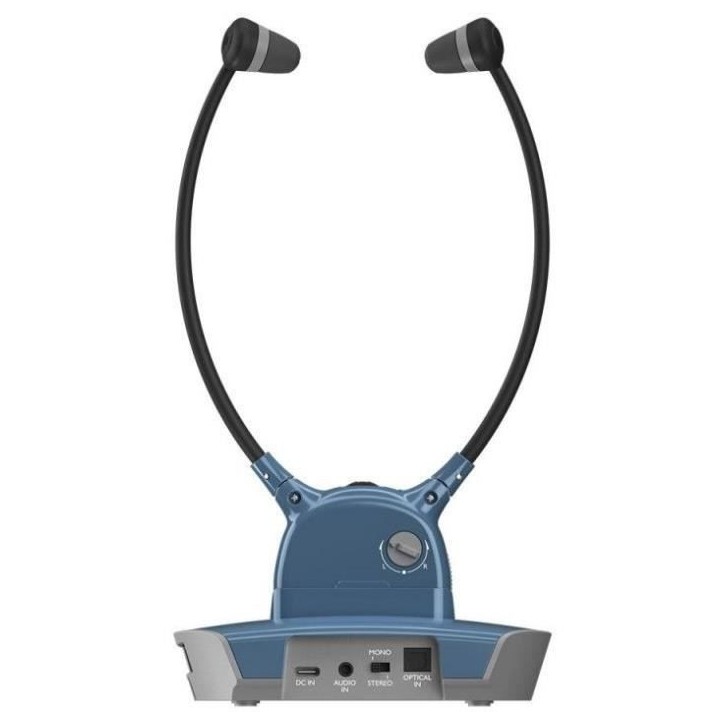 Casque sans fil TV/HIFI - CGV - DOLFIN SAPHIR - Assistant auditif - Micro intégré - Prise optique Casque sans fil TV/HIFI - CGV - DOLFIN SAPHIR - Assistant auditif - Micro intégré - Prise optique