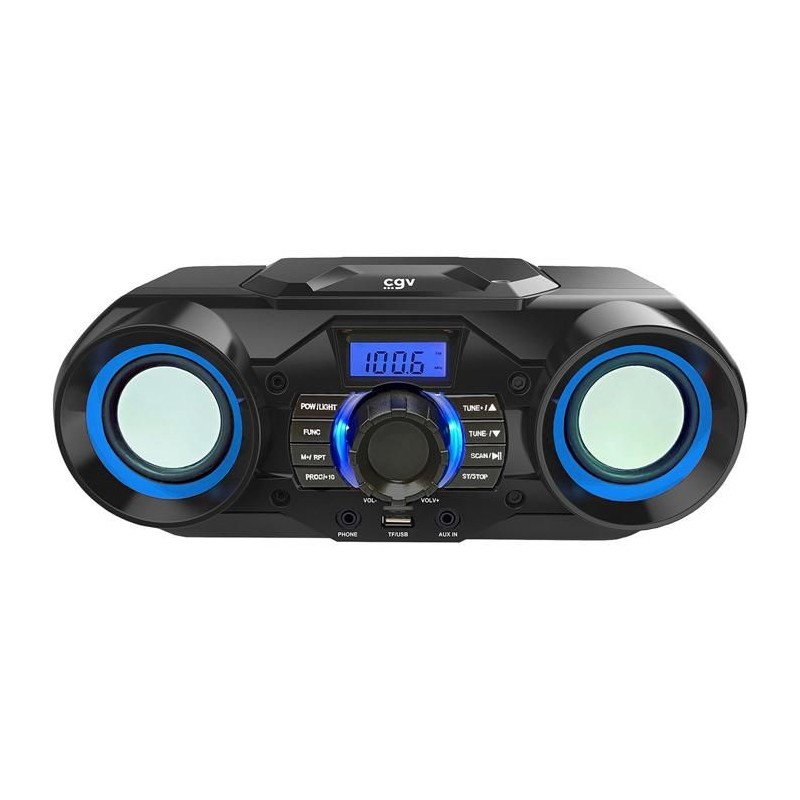 Radio CD portable - CGV - CD SG-1 - Bluetooth 5.0 - USB - SD Radio CD portable - CGV - CD SG-1 - Bluetooth 5.0 - USB - SD