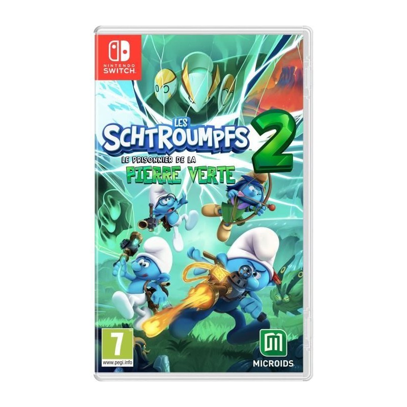 Les Schtroumpfs 2 - Le Prisonnier de la Pierre Verte - Jeu Nintendo Sw Les Schtroumpfs 2 - Le Prisonnier de la Pierre Verte - Jeu Nintendo Sw