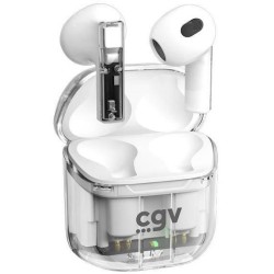 Écouteurs sans fil Bluetooth - CGV - URBAN GHOST (Blanc) - Autonomie