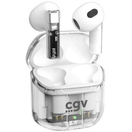 Écouteurs sans fil Bluetooth - CGV - URBAN GHOST (Blanc) - Autonomie