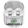 Écouteurs sans fil Bluetooth - CGV - URBAN GHOST (Blanc) - Autonomie