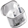 Écouteurs sans fil Bluetooth - CGV - URBAN GHOST (Blanc) - Autonomie