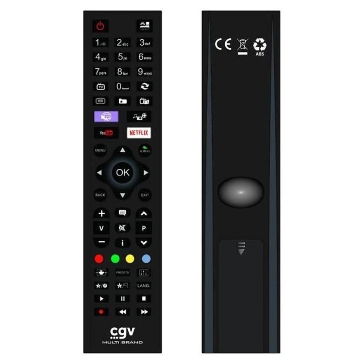 Télécommande Universelle - CGV - FIDELIO MM - Multi-Marques - Sans programmation Télécommande Universelle - CGV - FIDELIO MM - Multi-Marques - Sans programmation