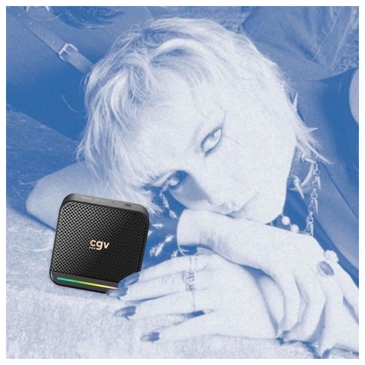 Enceinte Bluetooth - CGV - 50909 - SolidVibe Mini - Subwoffer 8W