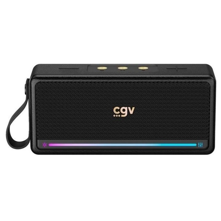 Enceinte Bluetooth - CGV - 50910 - SolidVibe Max - Subwoffer 20W (2x10W)