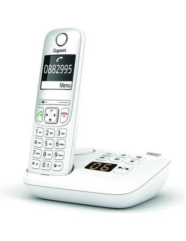 Téléphone Fixe AS690 A Blanc - GIGASET - Sans fil avec répondeur - Mains libres - ID d'appelant