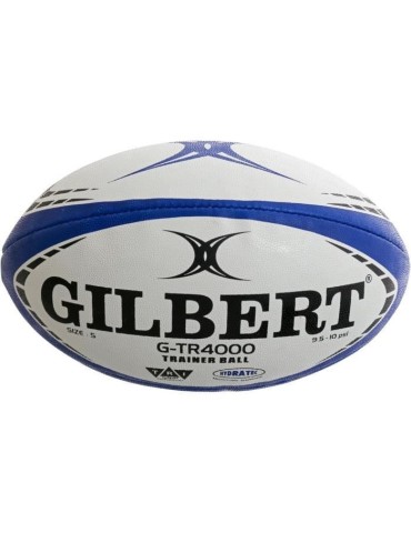GILBERT Ballon de rugby taille 5 trainer, bleu marine