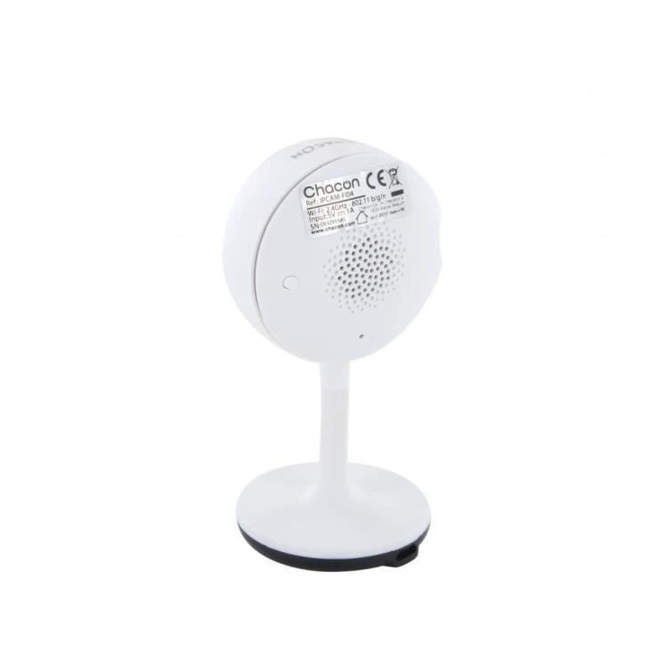 CHACON - Caméra IP Wi-Fi intérieure - 1080P (GH/ Alexa) CHACON - Caméra IP Wi-Fi intérieure - 1080P (GH/ Alexa)