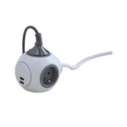 USB + Prise - CHACON - PowerBall Extended